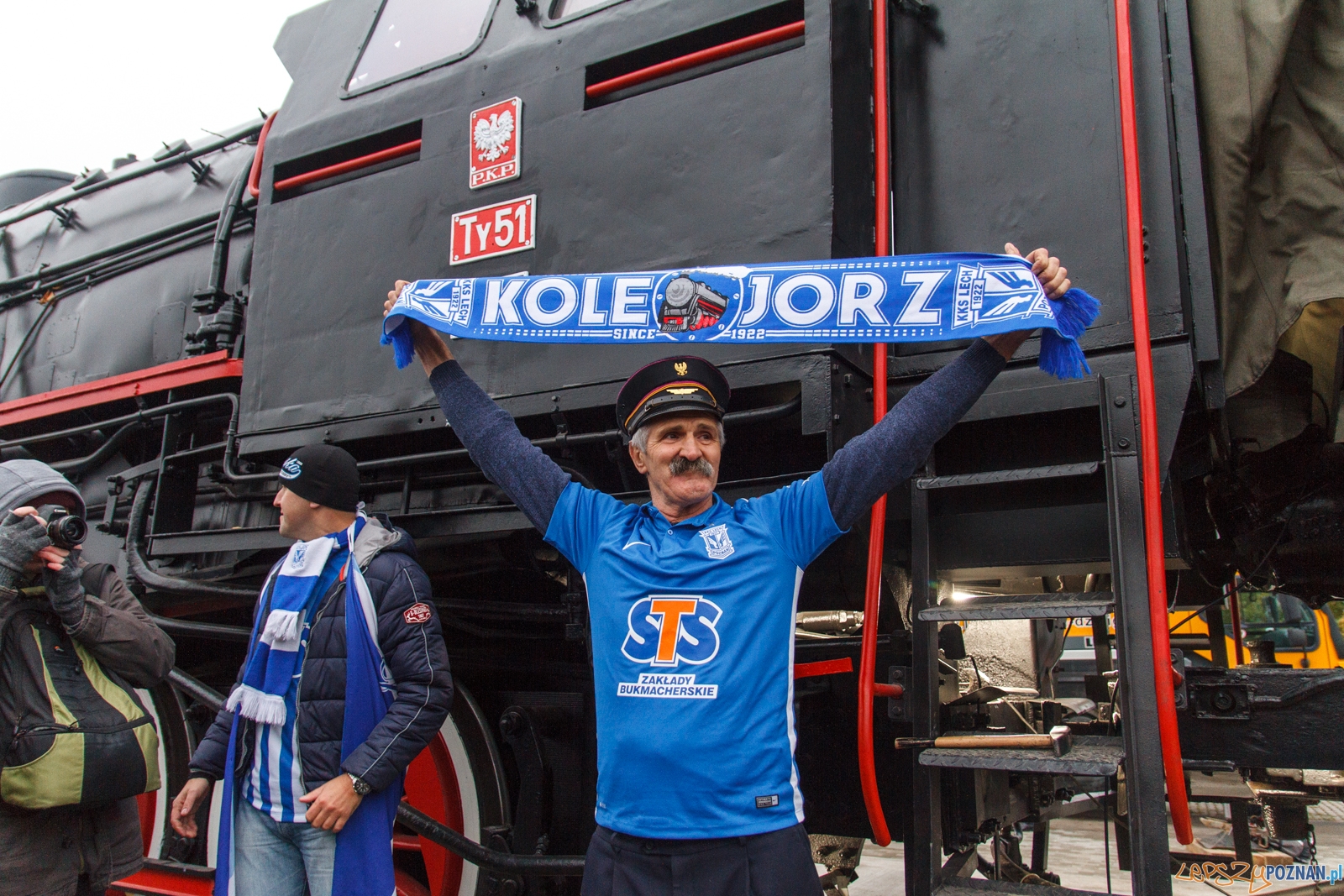 Razem tworzymy legendę - chrzest bojowy Ty51-183 - Inea Stadion  Foto: LepszyPOZNAN.pl / Paweł Rychter