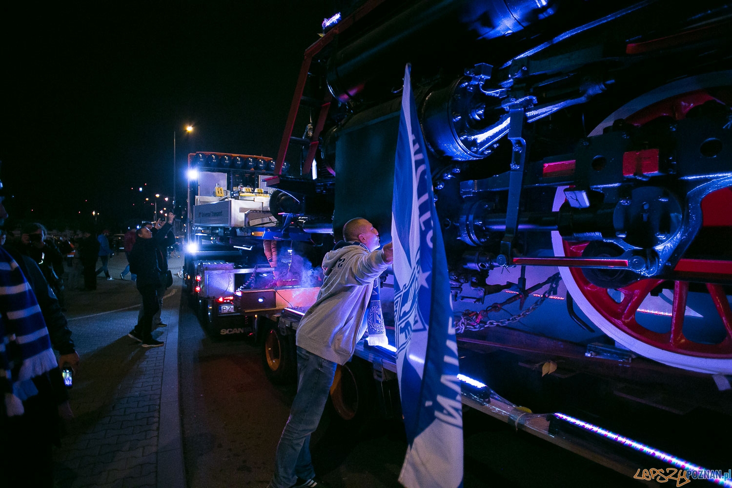 Lokomotywa Lecha  Foto: Kompania Piwowarska / materiały prasowe