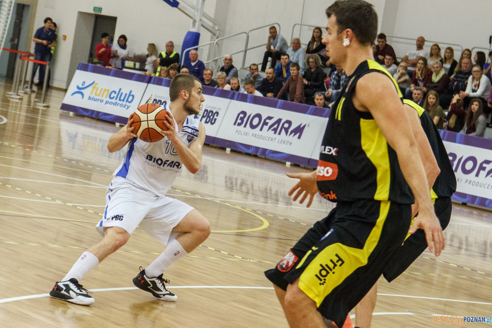 1.Liga Koszykówki Mężczyzn, Biofarm Basket Poznań - Max Elek  Foto: LepszyPOZNAN.pl / Paweł Rychter