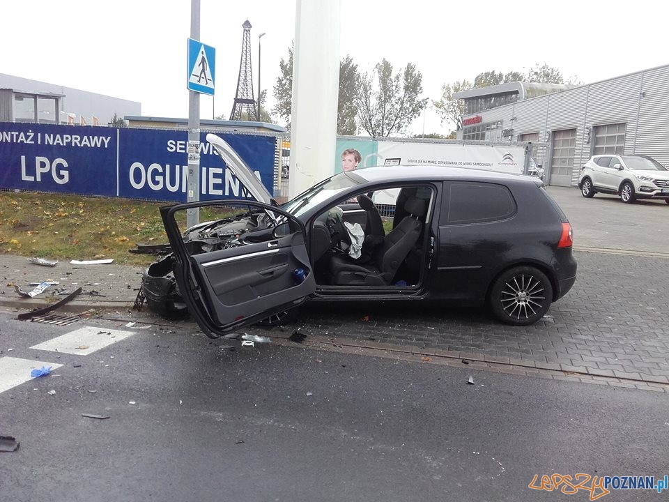 Wypadek w Swarzędzu - są ranni  Foto: Pomoc Drogowa EuroHol