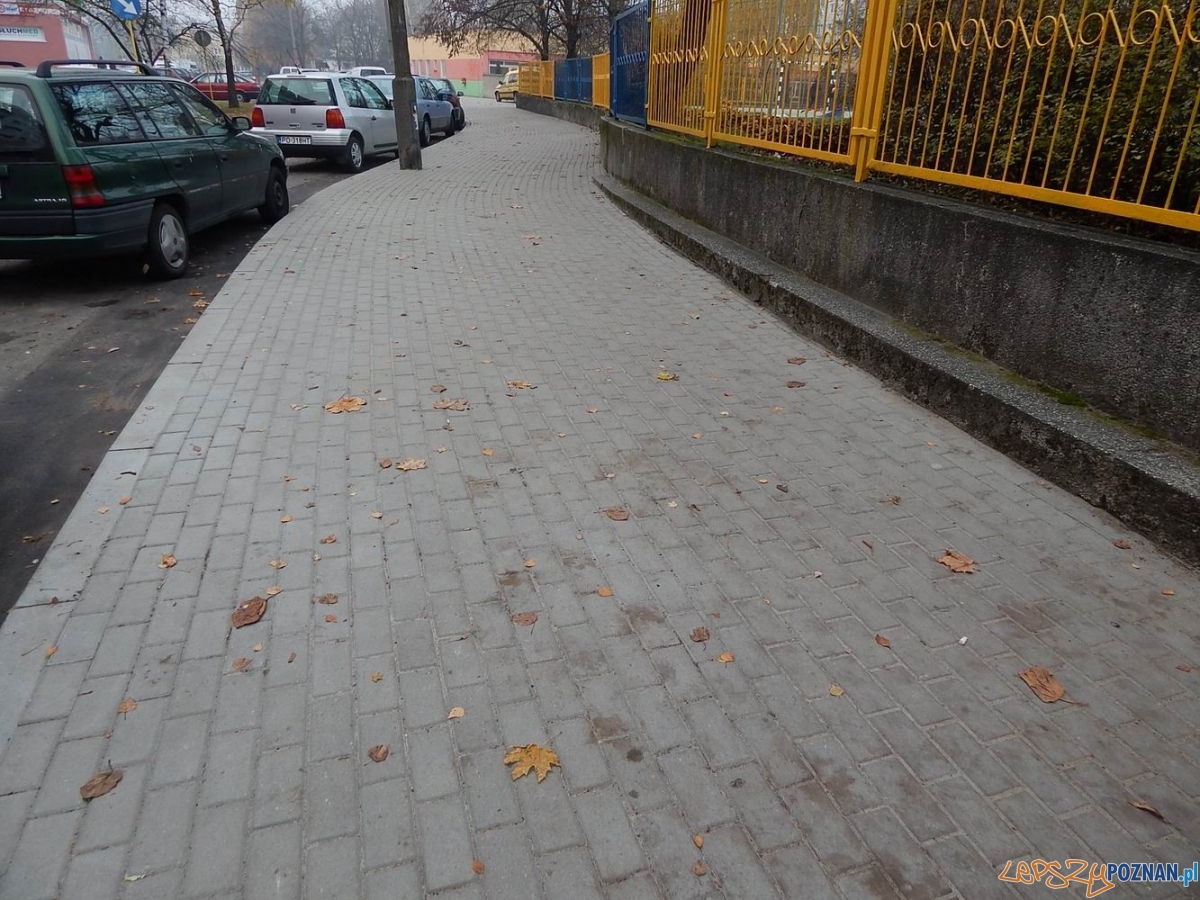 Wyremontowane chodniki na os. Piastowskim  Foto: Rada Osiedla Rataje / Artur Gumny