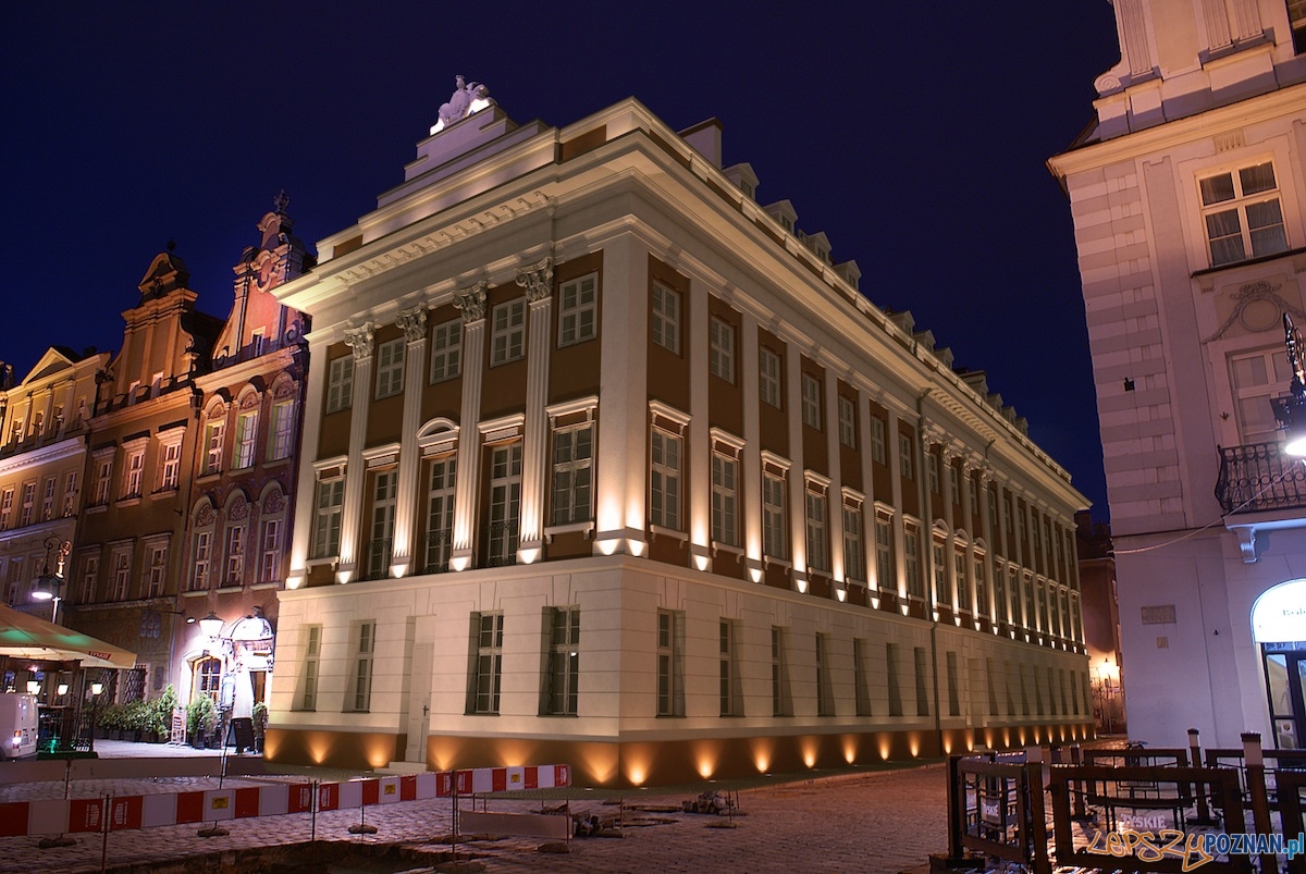 Wizualizacja projektu rewitalizacji pałacu Mielżyńskich w Poznaniu.  Foto: Studio Pkwadrat