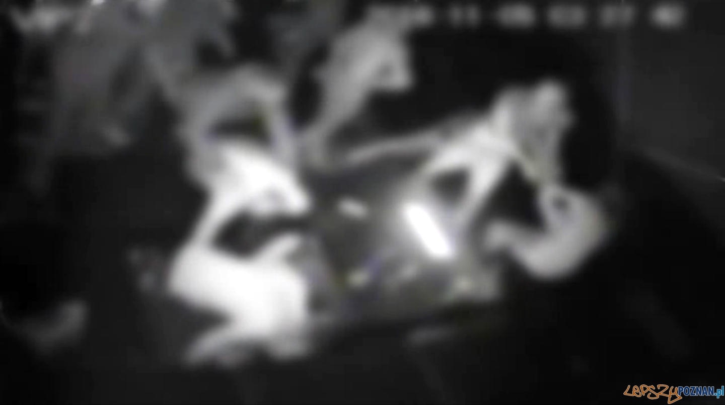 Brutalne pobicie w klubie Czekolada  Foto: nagranie z monitoringu