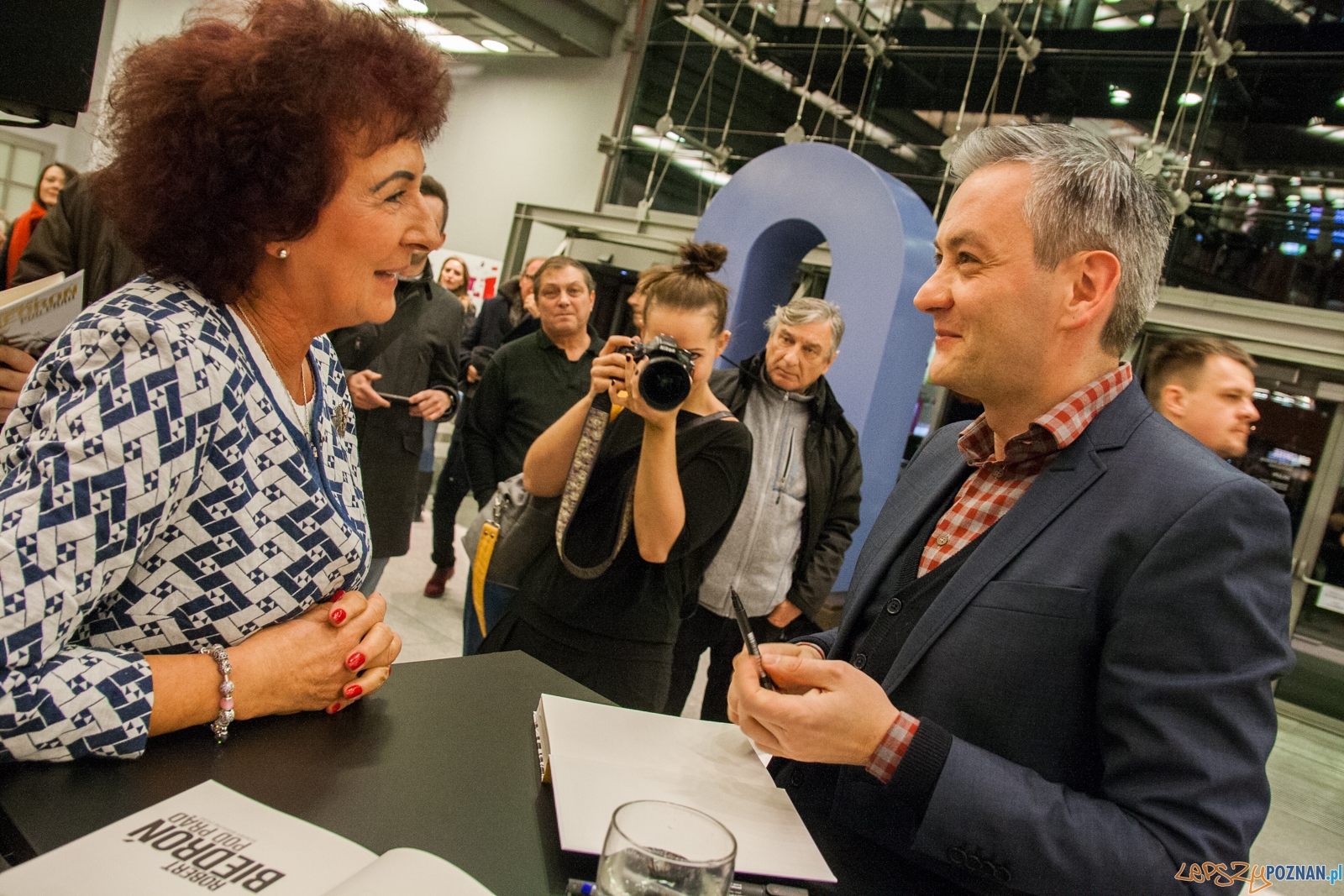 Robert Biedroń (12.11.2016) empik  Foto: © lepszyPOZNAN.pl / Karolina Kiraga