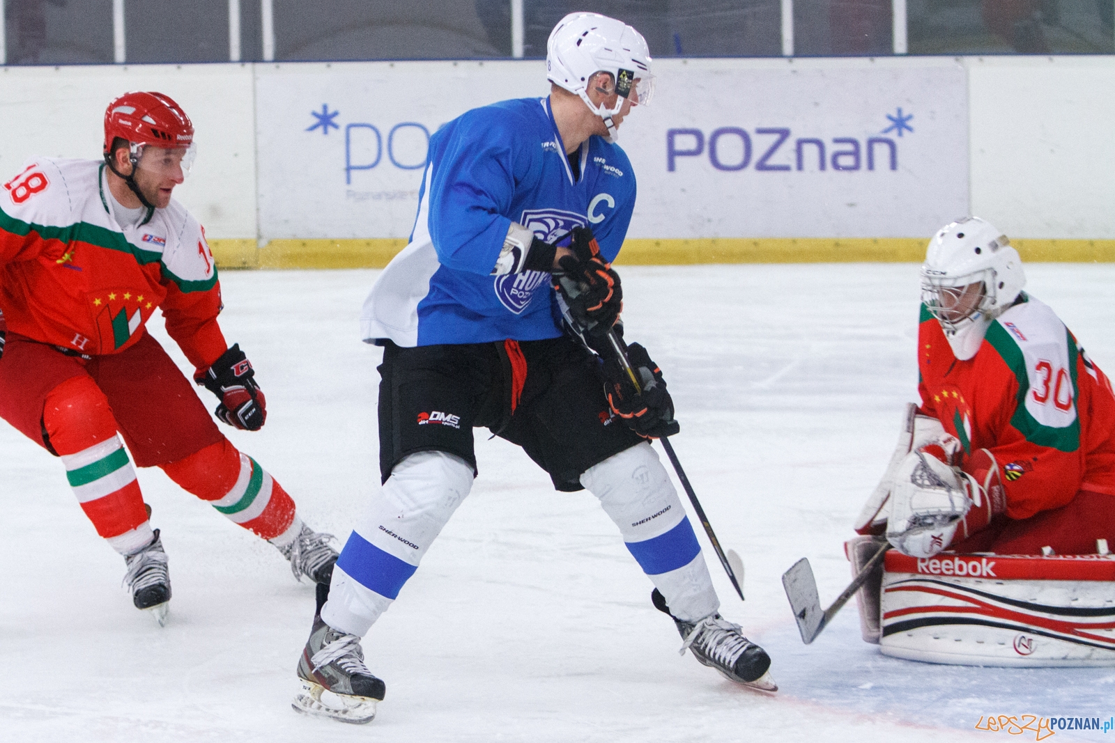 Hokej Poznań - Zagłębie Sosnowiec SA 2:15 - Poznań 18.12.201  Foto: LepszyPOZNAN.pl / Paweł Rychter