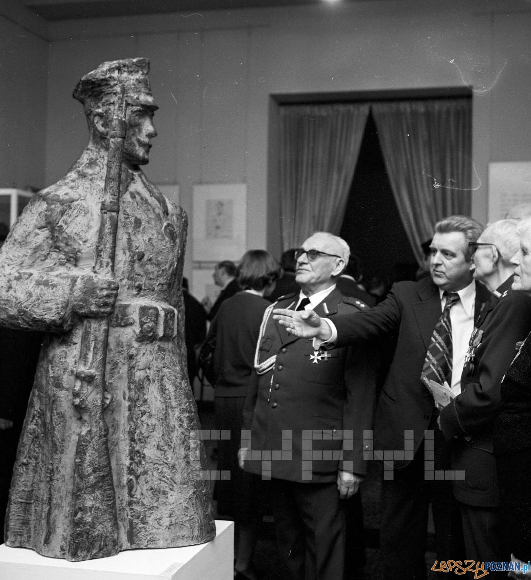 Wystawa z okazji 60.tej rocznicy Powstania Wielkopolskiego – w Muzeum Narodowym 18.12.1978  Foto: Stanisław Wiktor / Cyryl