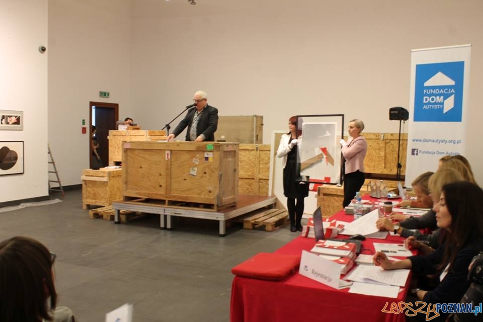 Charytatywne aukcja dzieł sztuki w CK Zamek  Foto: Fundacja Dom Autysty / facebook