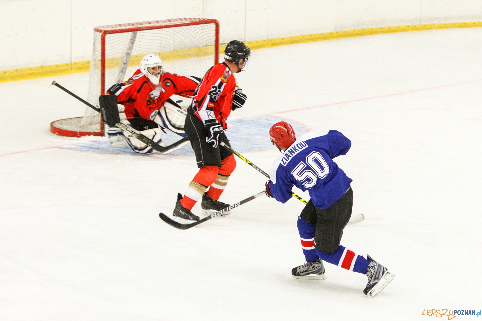 PTH Koziołki - Orły Oleśnica 7:6 - Poznań 07.01.2017 r.  Foto: LepszyPOZNAN.pl / Paweł Rychter