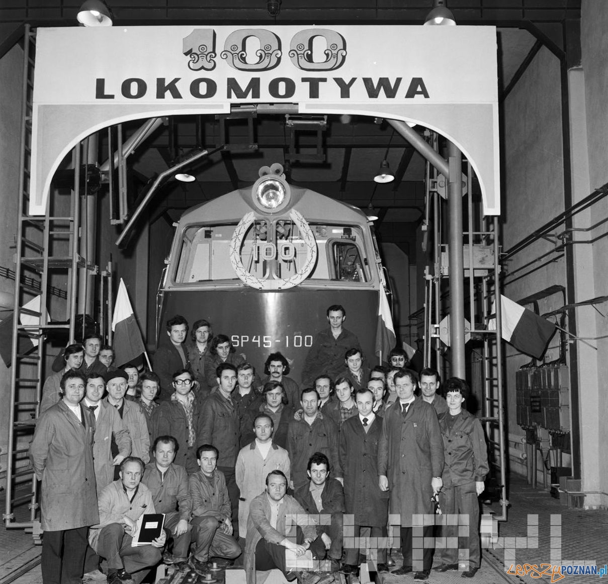 100 lokomotywa spalinowa wyprodukowana w Zakładach Cegielskiego  Foto: Stanisław Wiktor / Cyryl