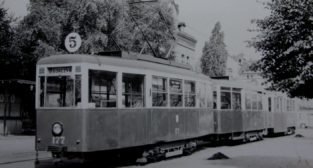 Grochowe Łąki - przystanek 1967  Foto: 