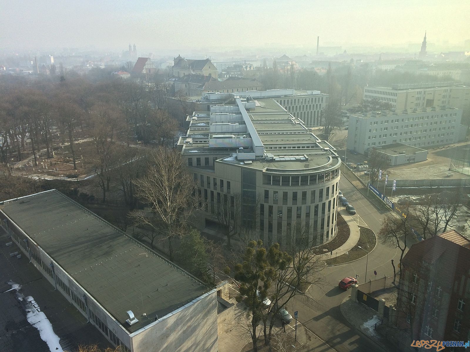 tzw dzielnica sądowa - widok z UMWW  Foto: Rada Osiedla Stare Miasto