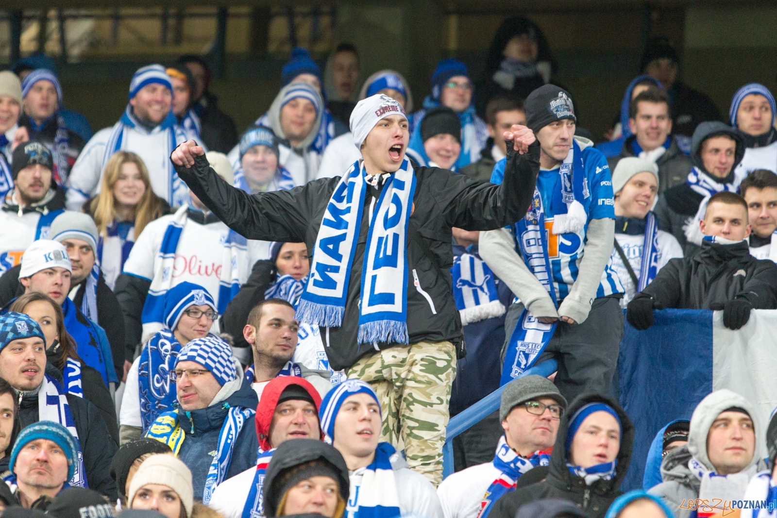 KKS Lech Poznań - Bruk-Bet Nieciecza  (najlepsi kibice na świe  Foto: lepszyPOZNAN.pl / Piotr Rychter