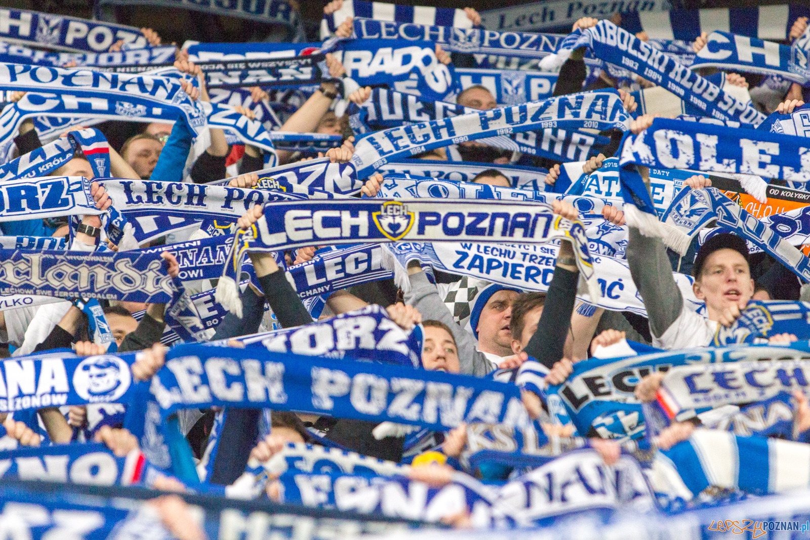 Lech Poznań - Lechia Gdańsk (najlepsi kibice na świecie)  Foto: lepszyPOZNAN.pl / Piotr Rychter