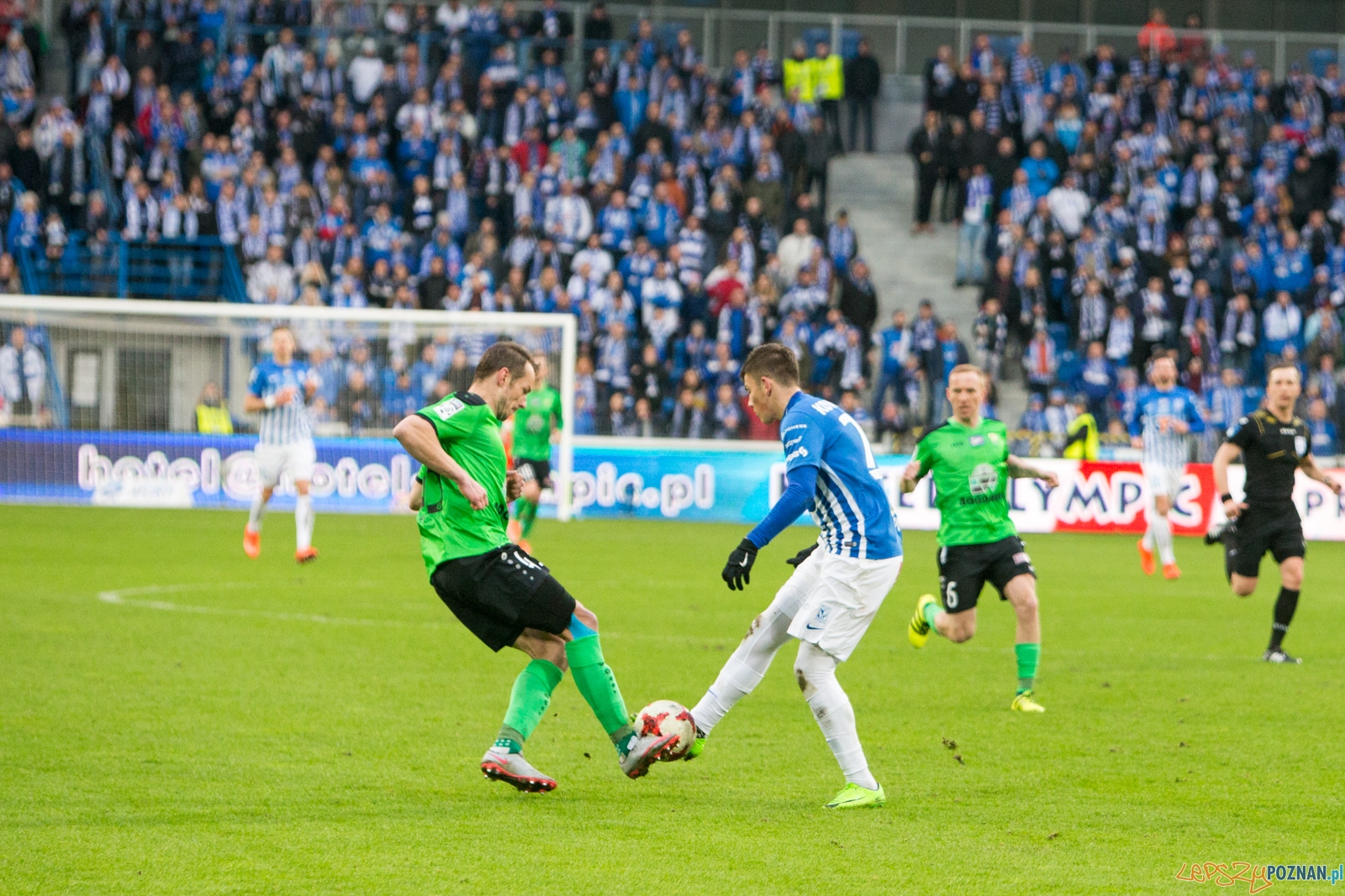 Lech Poznań - Górnik Łęczna  Foto: lepszyPOZNAN.pl / Piotr Rychter