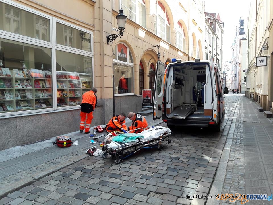 Potrącenie na Gołębiej  Foto: Stowarzyszenie Ulica Wrocławska