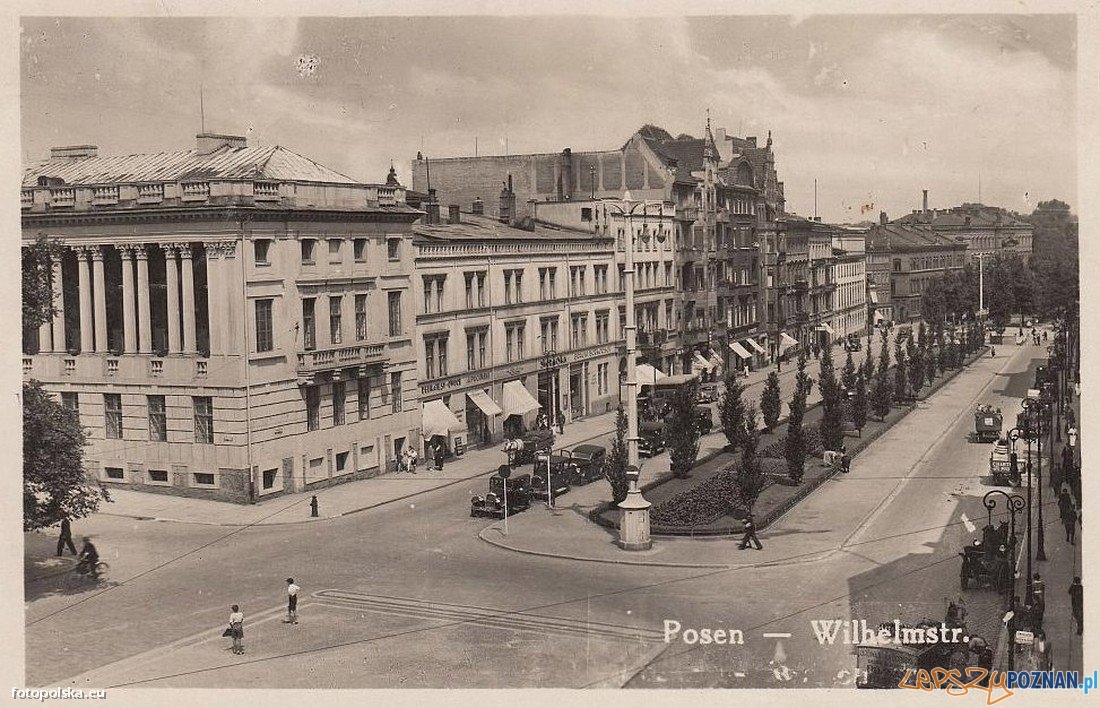 Aleje Marcinkowskiego 1940  Foto: Fotopolska 