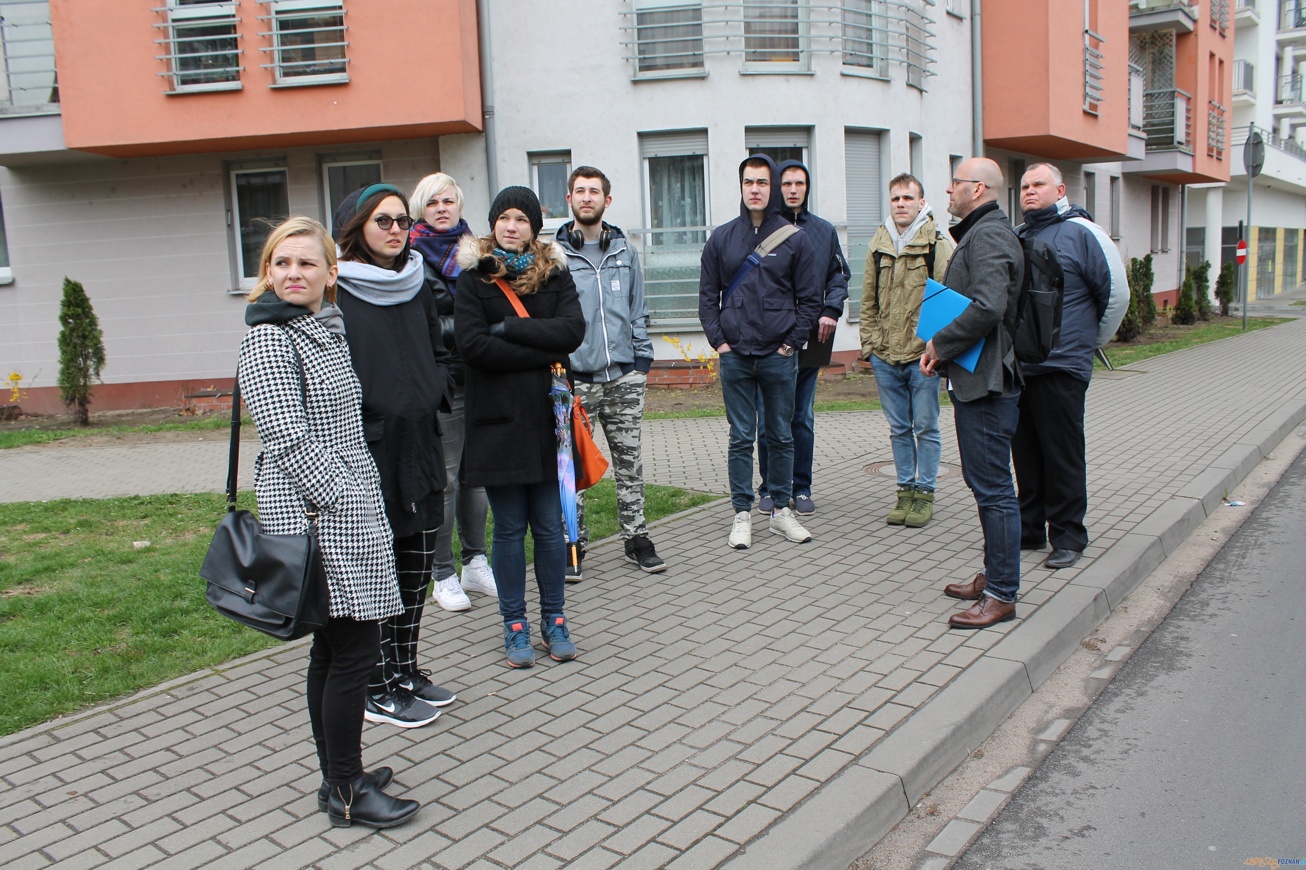 Studenci UAM w terenie poznawali działanie lokalnego samorządu  Foto: Karol Kaczmarek 
