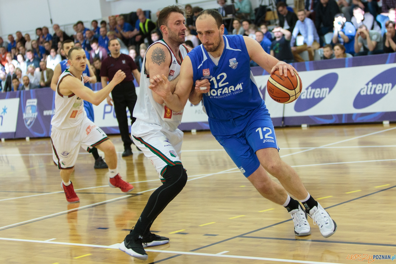 PlayOff: Biofarm Basket Poznań - Legia Warszawa 77:82  Foto: LepszyPOZNAN.pl / Paweł Rychter