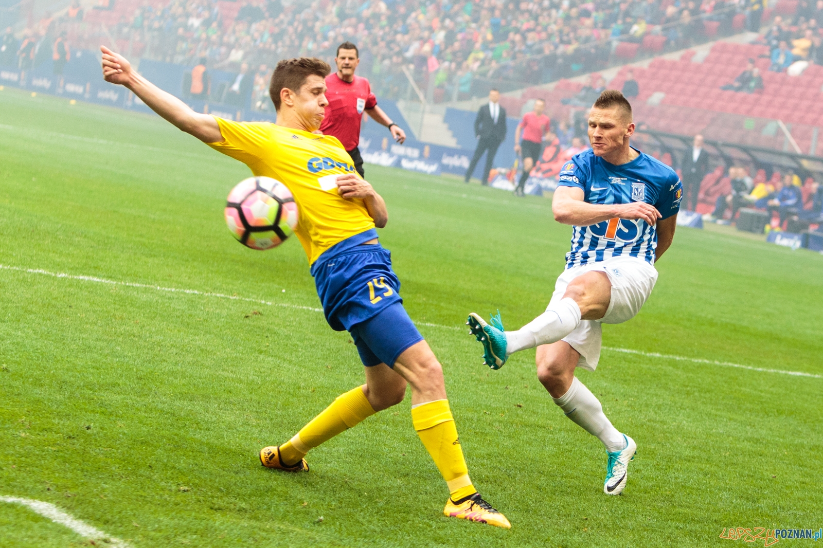 Finał Pucharu Polski: KKS Lech Poznań - Arka Gdynia 0:0 (1:2)  Foto: LepszyPOZNAN.pl / Paweł Rychter