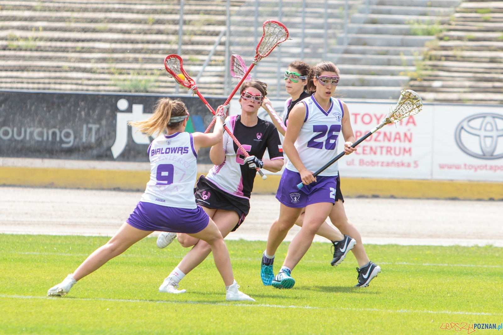 Poznań Hussars Ladies  - Kosynierki Wrocław 5:3 - Poznań 10.0  Foto: LepszyPOZNAN.pl / Paweł Rychter