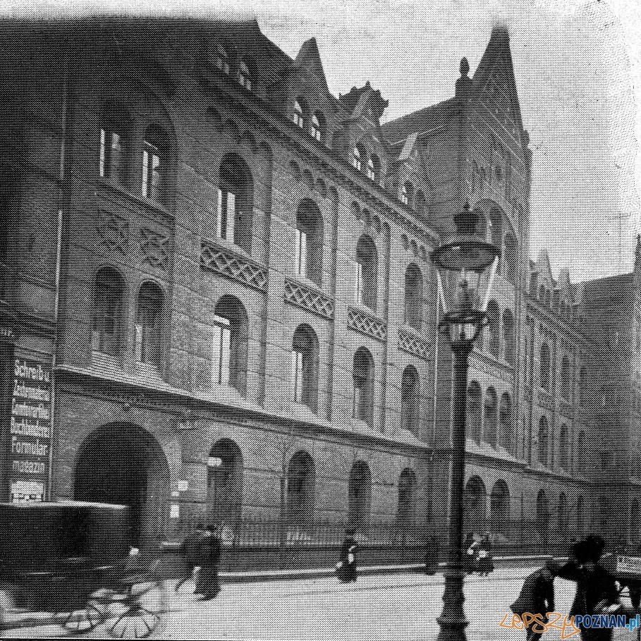 Szpital na ulicy Szkolnej - pocz XX w  Foto: Muzeum Historii Miasta Poznania 