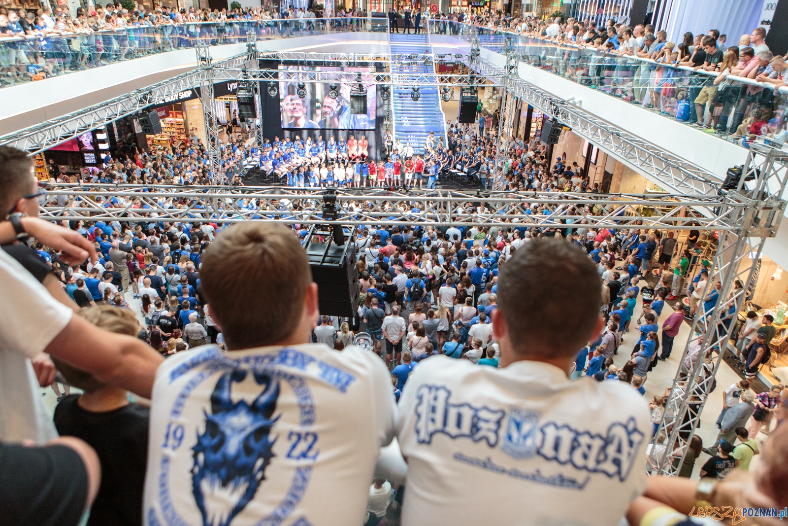 Prezentacja drużyny Lech Poznań przed sezonem 2017/18 - Pozna  Foto: LepszyPOZNAN.pl / Paweł Rychter