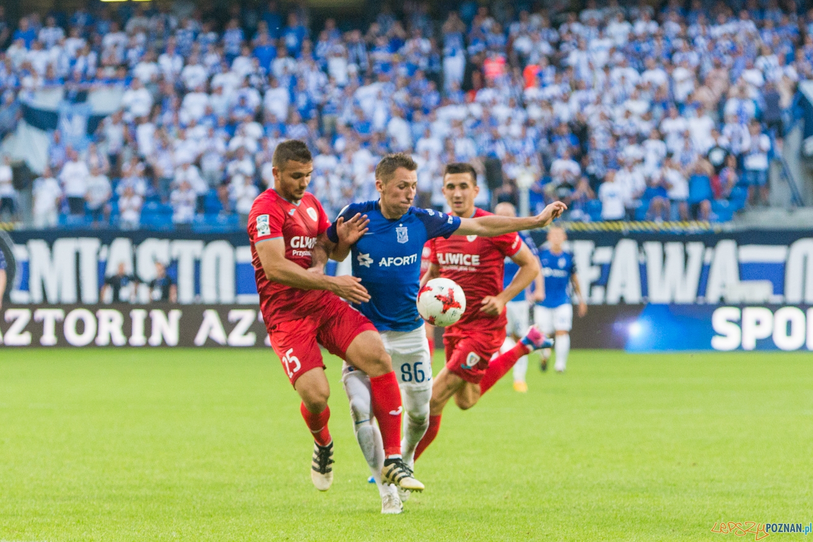 Lech Poznań - Piast Gliwice  Foto: lepszyPOZNAN.pl/Piotr Rychter