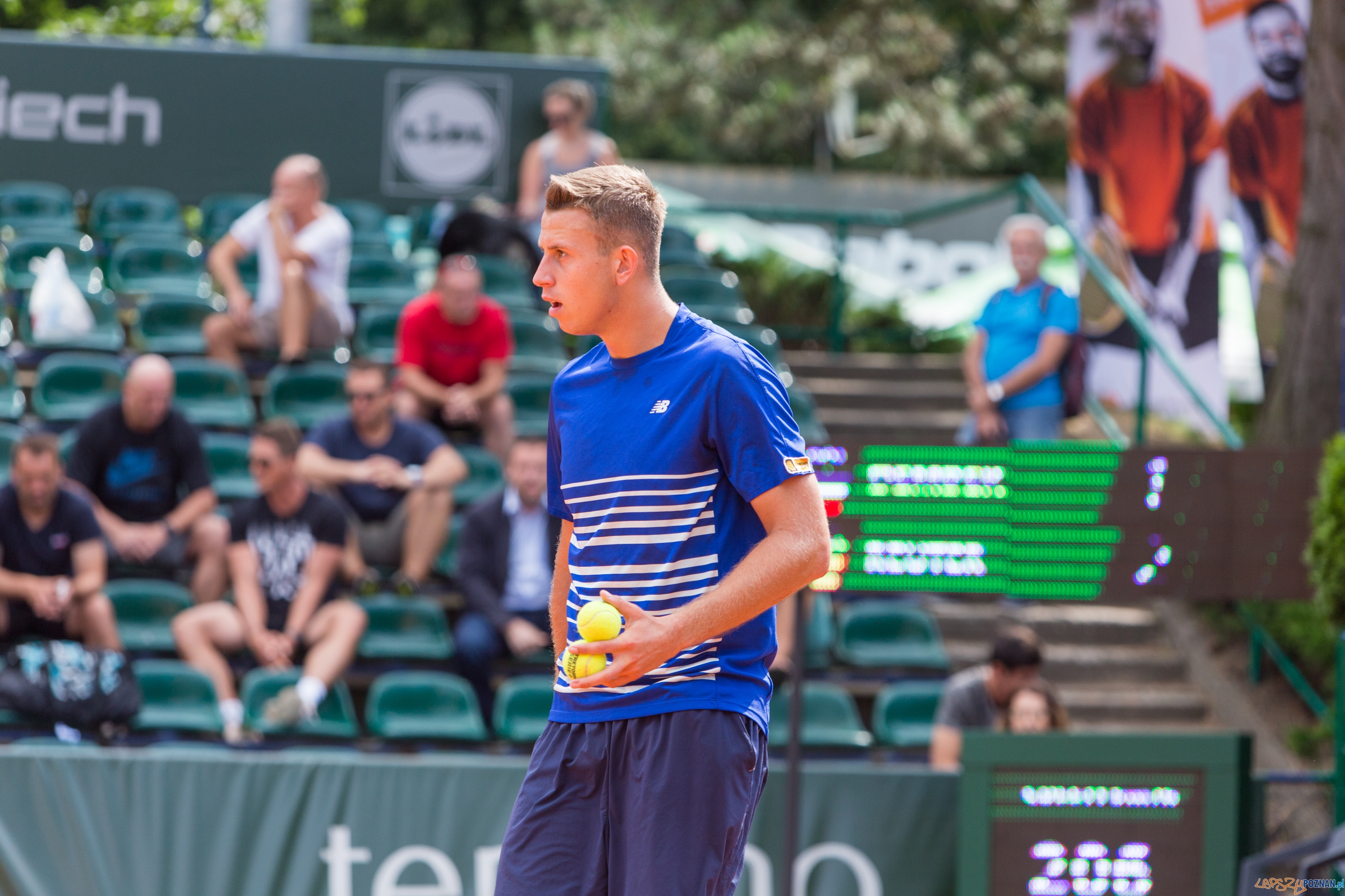 Michał Dembek (POL) vs Yannik Reuter (BEL)  Foto: lepszyPOZNAN.pl/Piotr Rychter