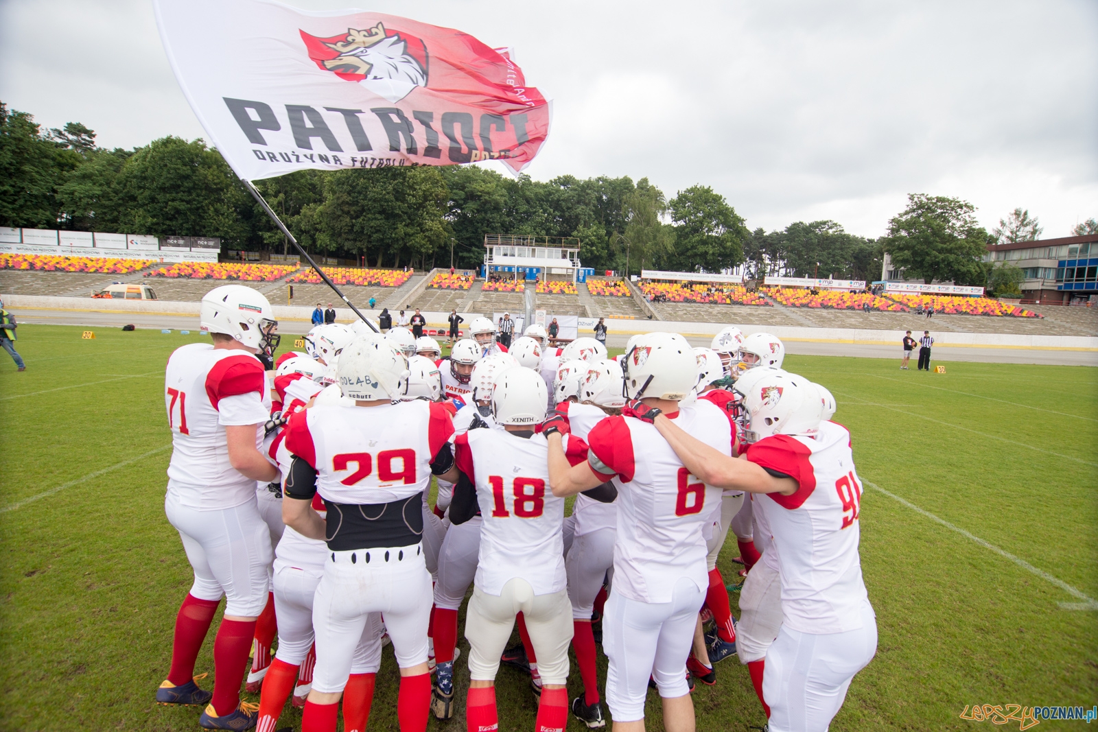 Patrioci Poznań - Seahawks Gdynia  Foto: lepszyPOZNAN.pl/Piotr Rychter