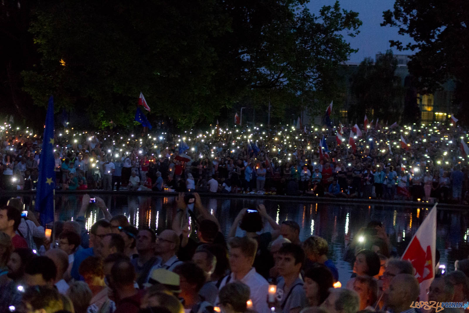 Łańcuch Światła  Foto: lepszyPOZNAN.pl / Ewelina Jaśkowiak