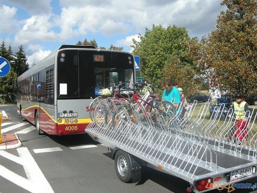 Rowerowy autobus  Foto: Powiat Poznański 