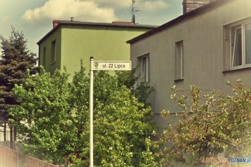 Ulica 22 lipca w Luboniu  Foto: Google Street View