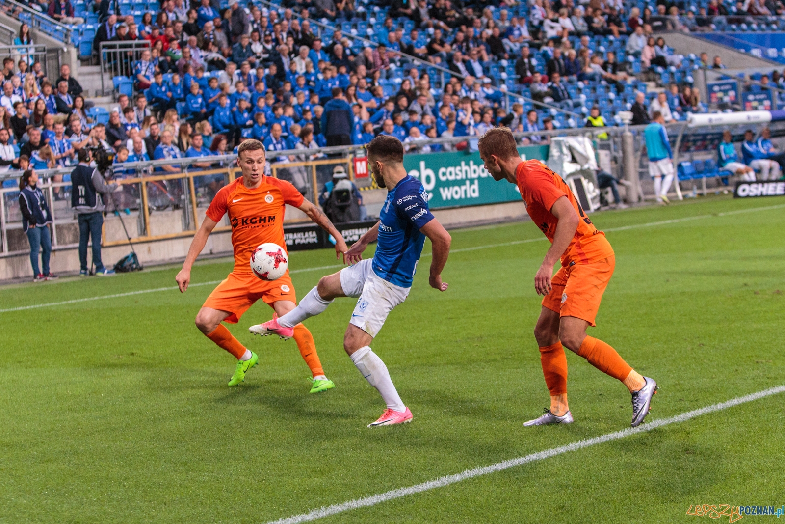 Ledh Poznań - Zagłębie Lunin 1:1 - Poznań 12.07.2017 r.  Foto: LepszyPOZNAN.pl / Paweł Rychter