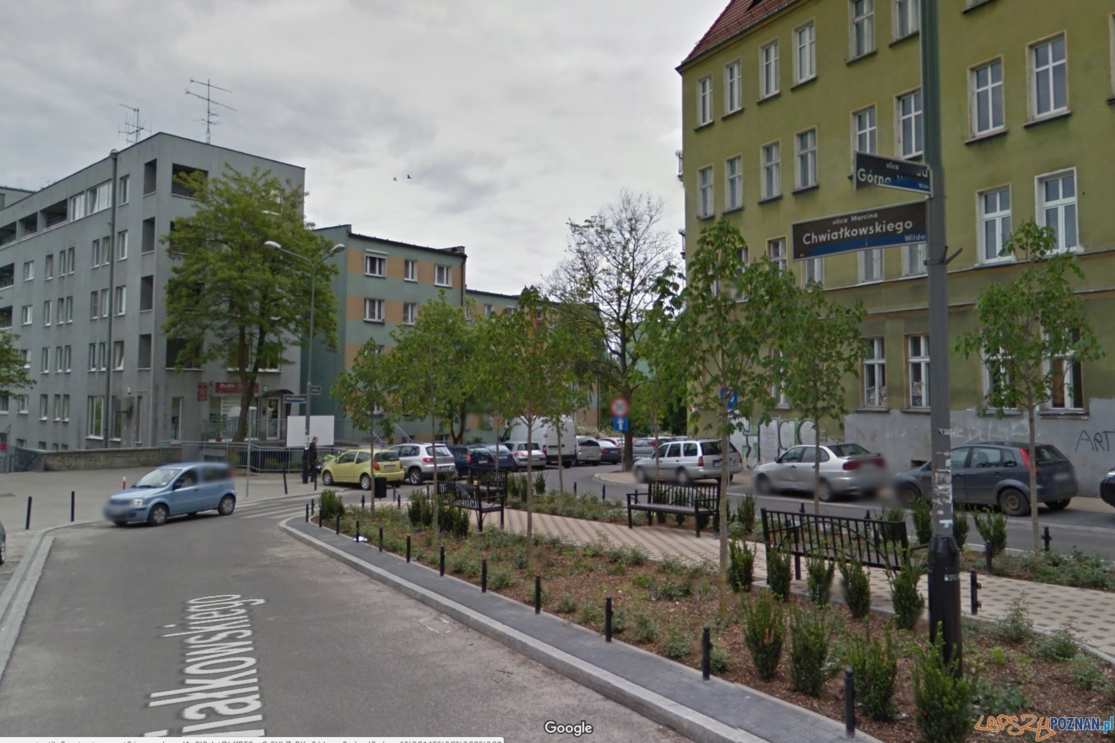 ulica Marcina Chwialkowskiego  Foto: Google Maps