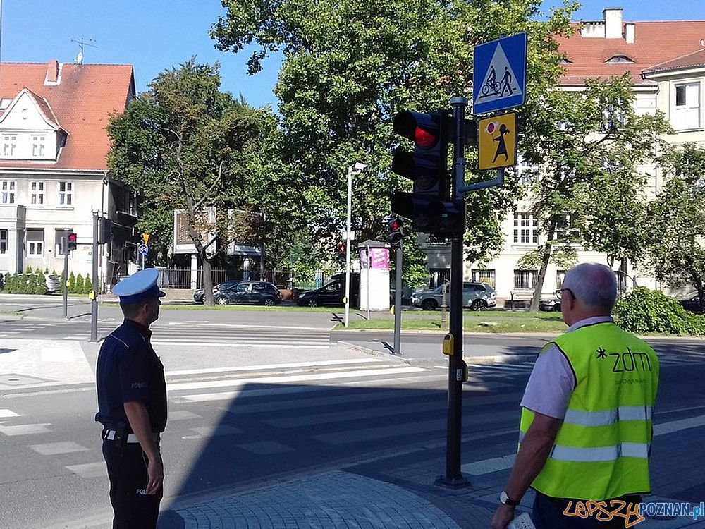 Bezpieczna droga do szkoły  Foto: Biuro prasowe Wielopolskiej Policji 