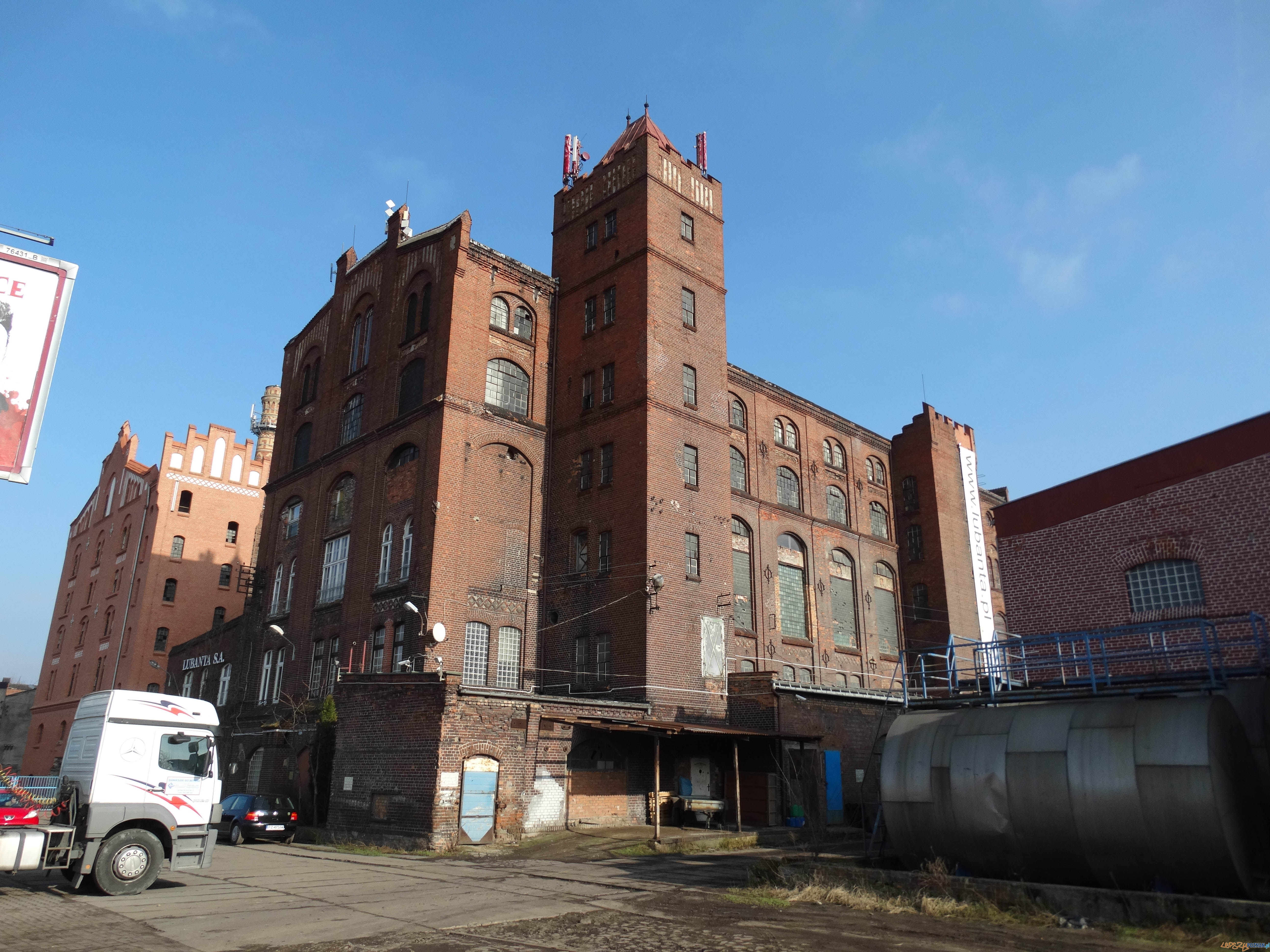 Luboński Szlak Architektury Przemysłowej - Zespół budynków dawnej fabryki drożdży 2  Foto: Luboński Szlak Architektury Przemysłowej 