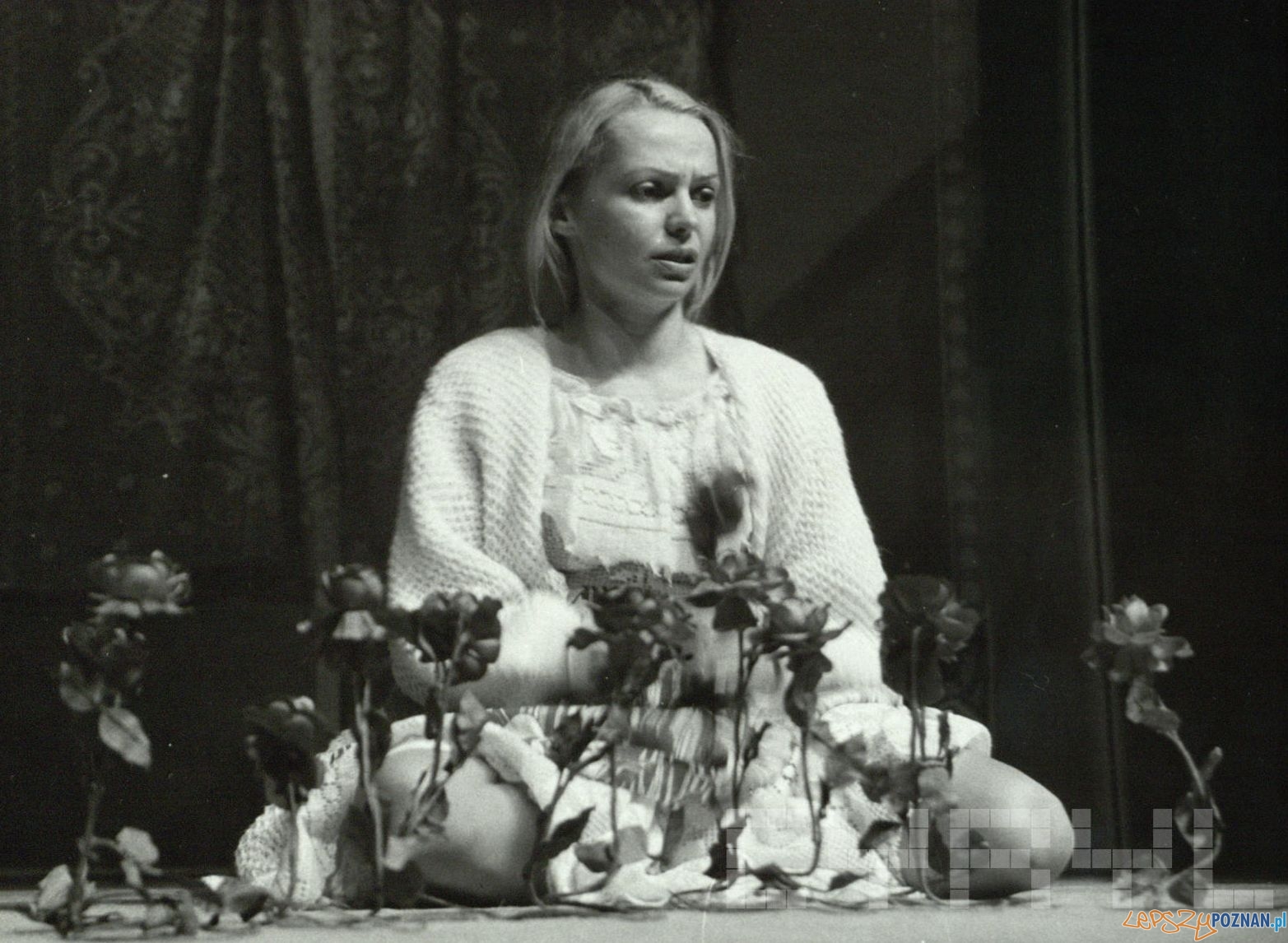 Dotora Lulka - spektakl Maszyna Zmian - Teatr Nowy 7.4.1990  Foto: Grzegorz Machowiak / Cyryl