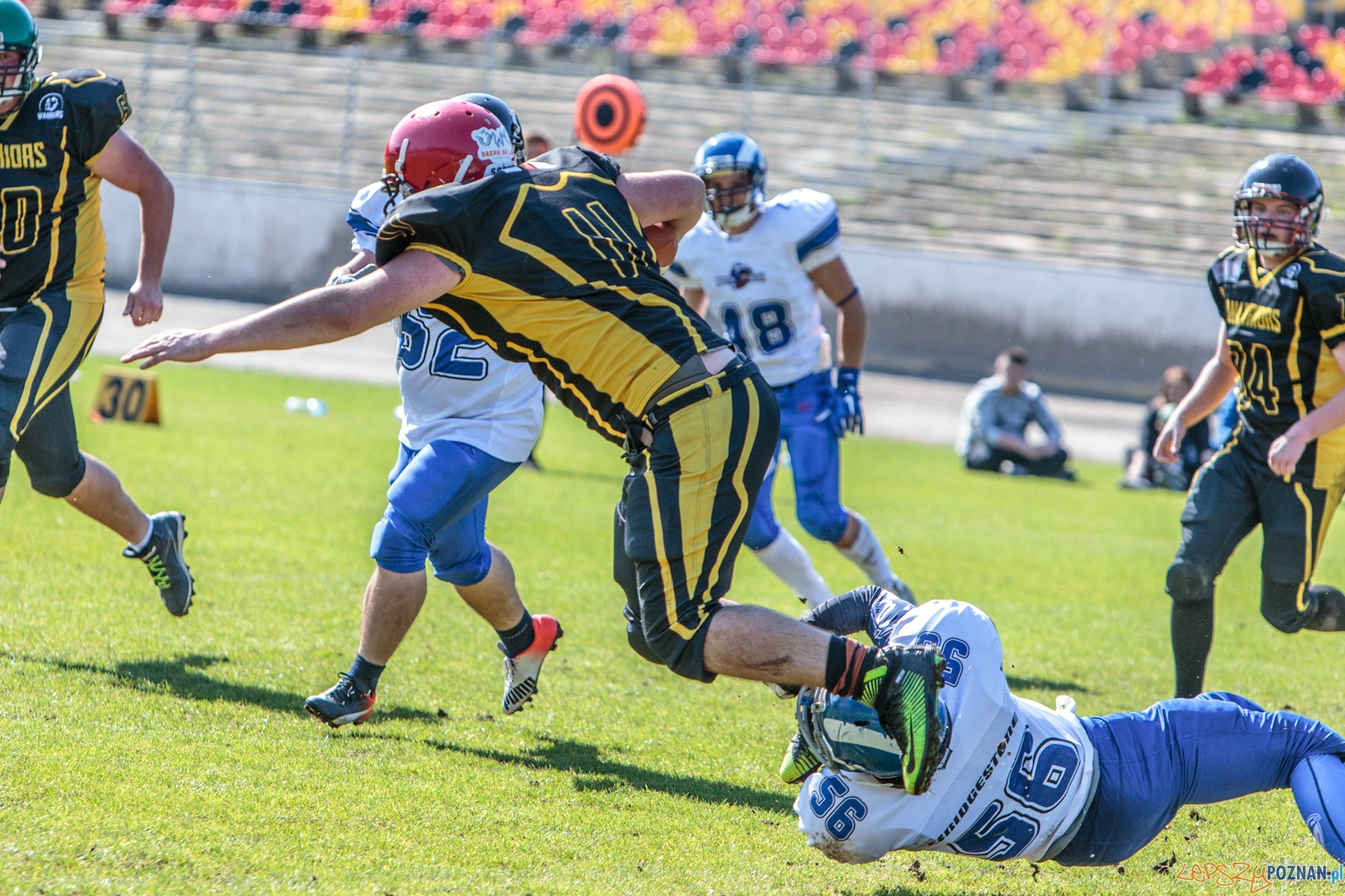 Kozły Poznań B – Warriors Lubin 18:12 - Poznań 17.09.2017 r  Foto: LepszyPOZNAN.pl / Paweł Rychter