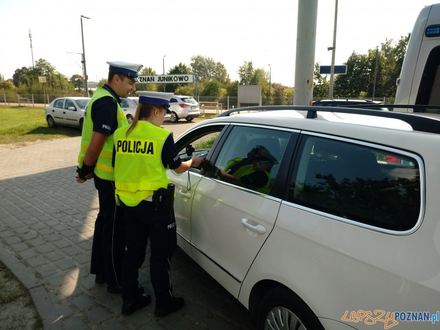 Akcja EDWARD - Europejski Dzień Bez Ofiar Śmiertelnych  Foto: KMP w Poznaniu