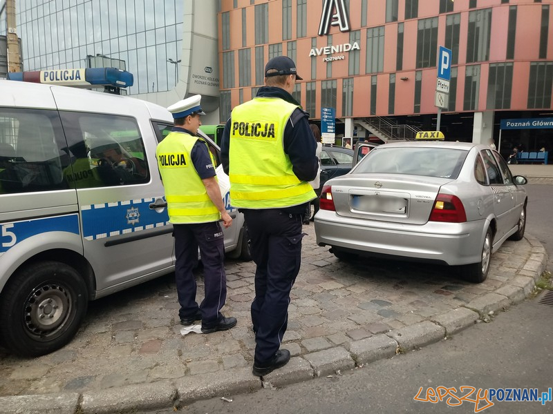 Policyjna akcja Taxi  Foto: KMP w Poznaniu