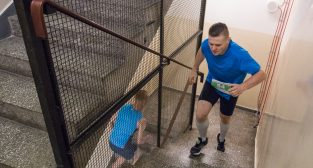 III Bieg po Schodach Collegium Altum  Foto: lepszyPOZNAN.pl/Piotr Rychter