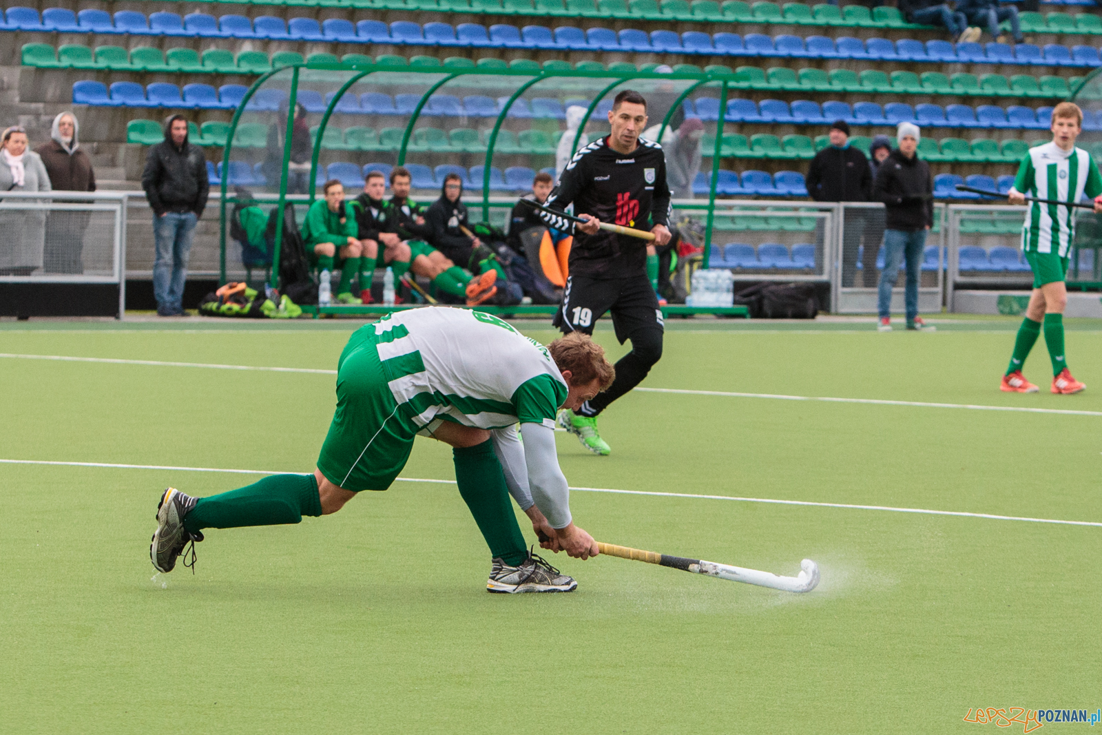 Hokej na trawie: Grunwald Poznań vs Warta Poznań - Poznań 29.  Foto: LepszyPOZNAN.pl / Paweł Rychter