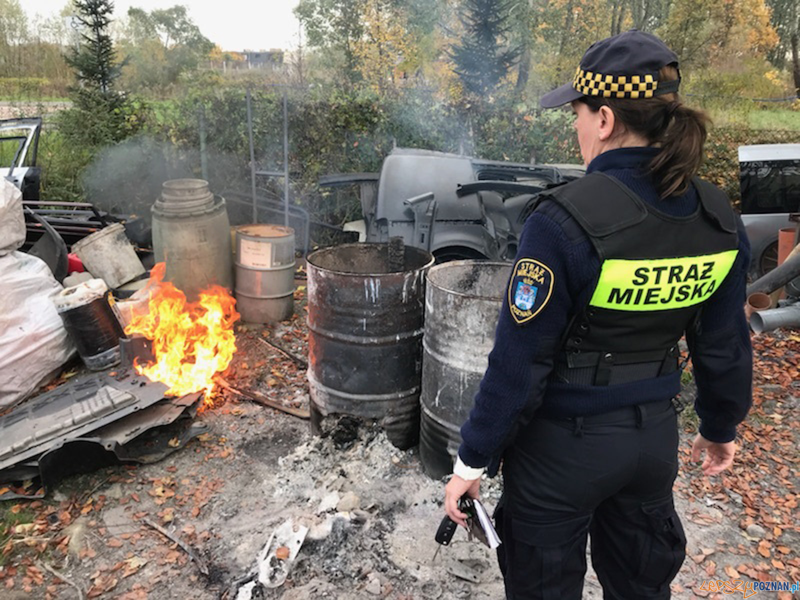 Interwencja Eko Patrolu Straży Miejskiej  Foto: SM / UMP