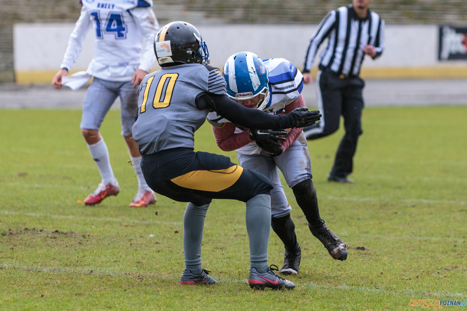 Półfinał MP U19: Kozły Poznań - Lowlanders Bialystok 22:0 -  Foto: LepszyPOZNAN.pl / Paweł Rychter