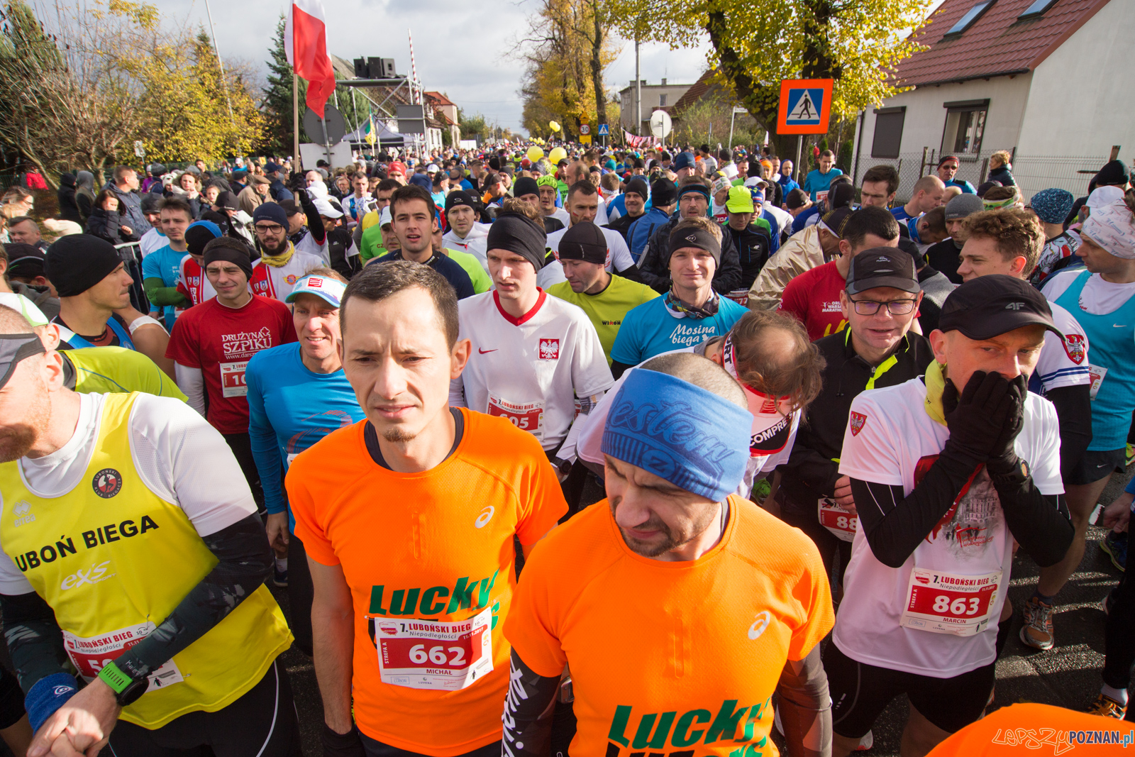 7. Luboński Bieg Niepodległości  Foto: lepszyPOZNAN.pl/Piotr Rychter