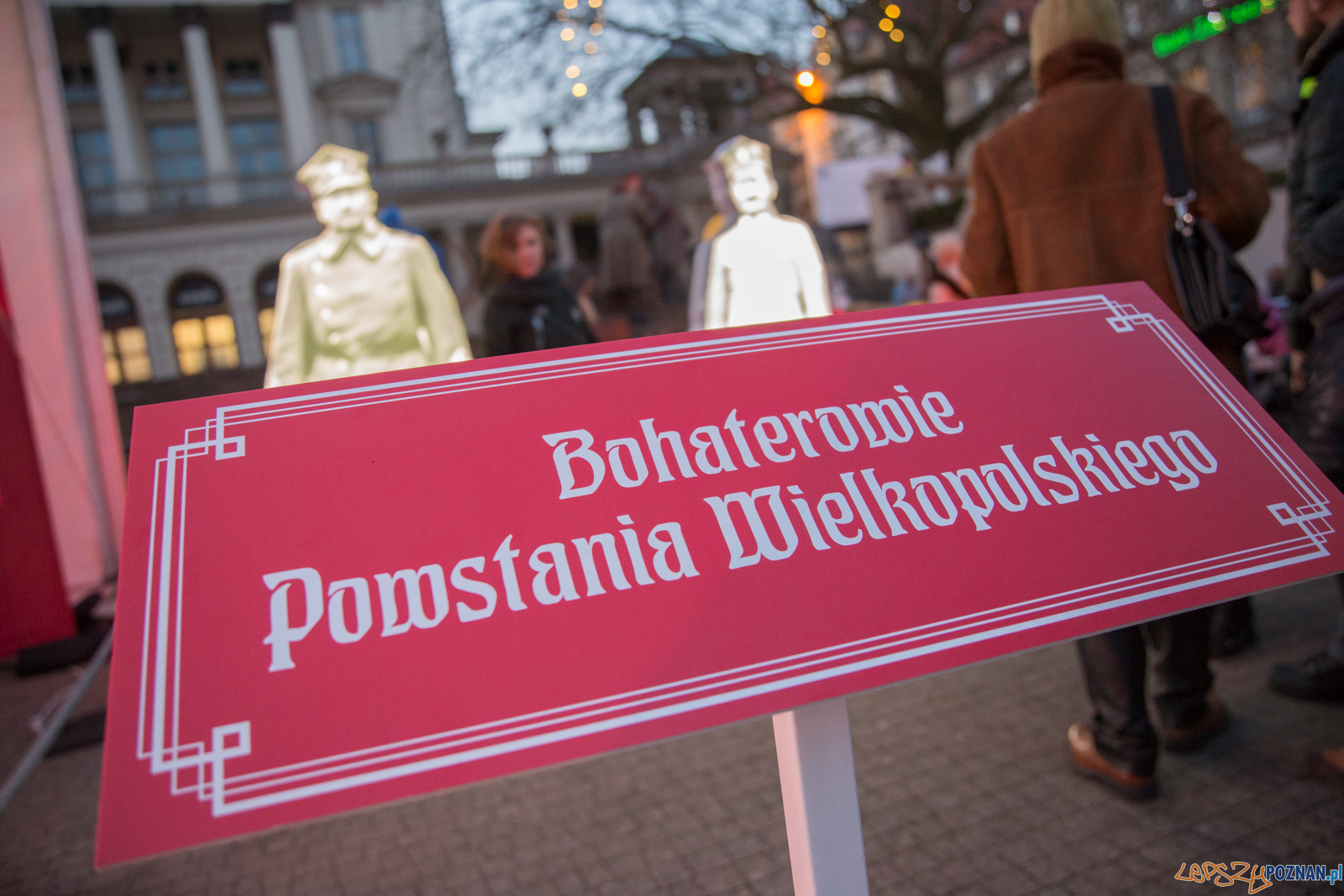 Obchody 99-lecia wybuchu Powstania Wielkopolskiego (27.12.2017)  Foto: Karolina Kiraga