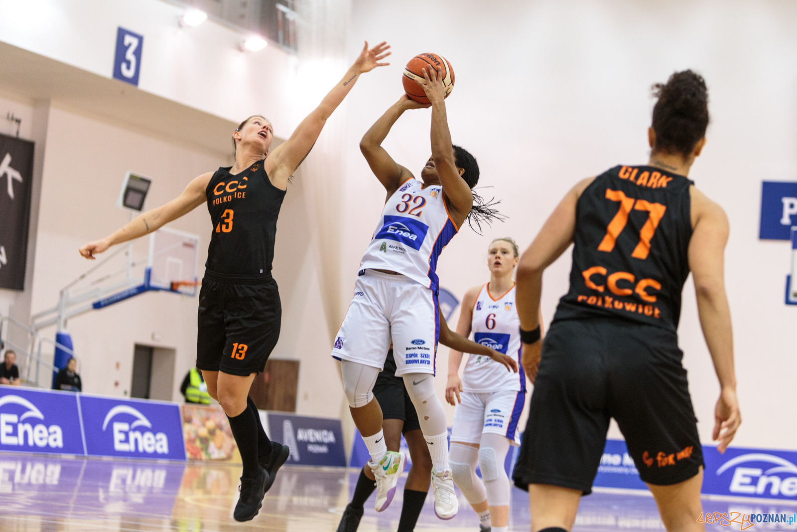 ENEA AZS Poznań - CCC Polkowice 53:103 - Poznań 16.12.2017 r.  Foto: LepszyPOZNAN.pl / Paweł Rychter