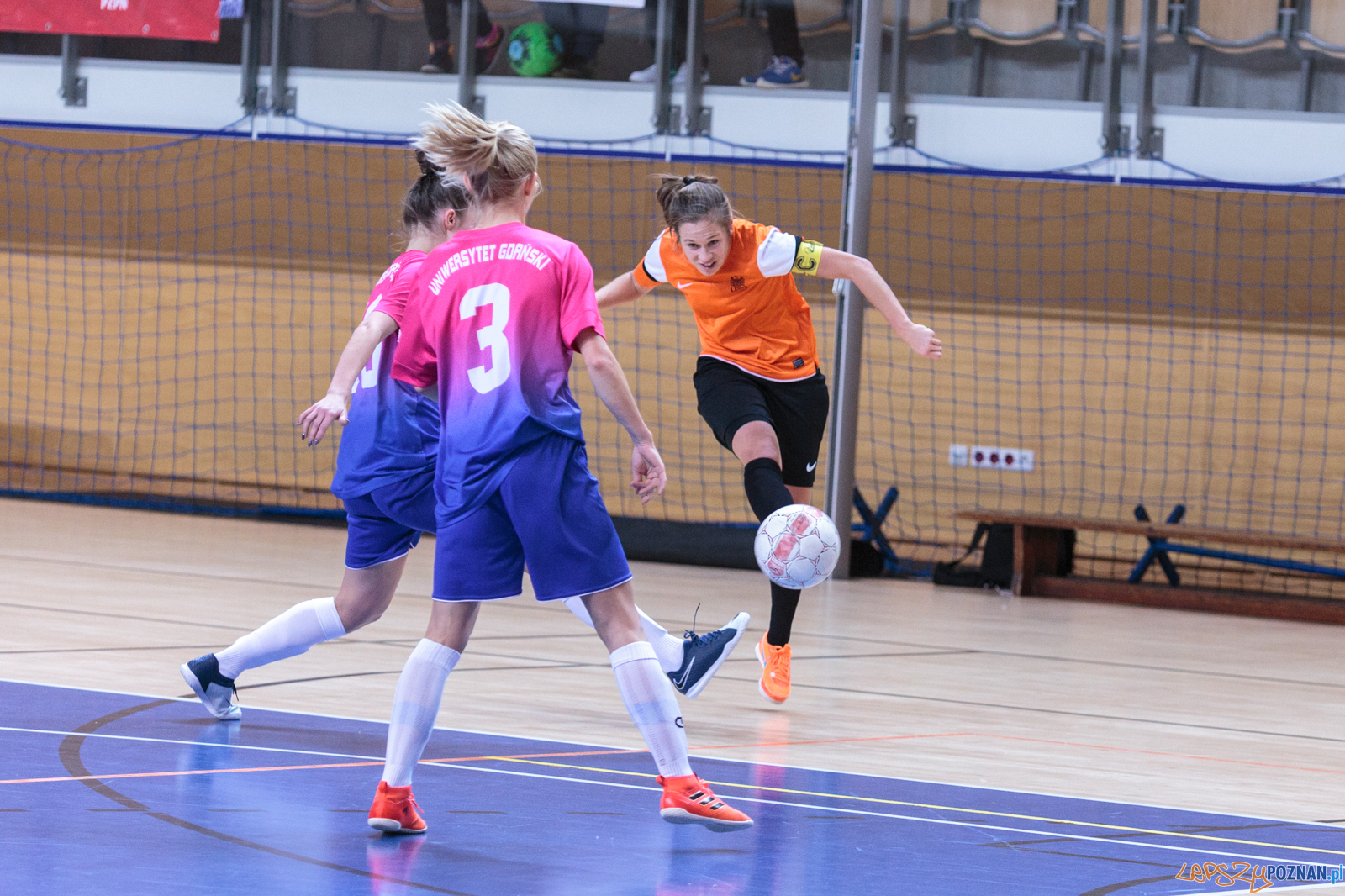 AZS UAM Poznań - AZS UG Gdańsk 2:1 - 16.12.2017 r.  Foto: LepszyPOZNAN.pl / Paweł Rychter