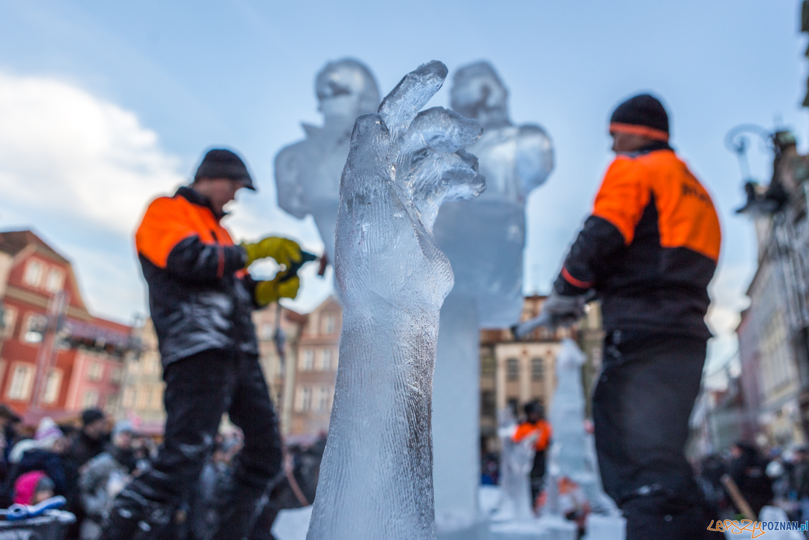 Stihl Poznań Ice Festival 2017 konkurs główny - Poznań 10.12  Foto: LepszyPOZNAN.pl / Paweł Rychter