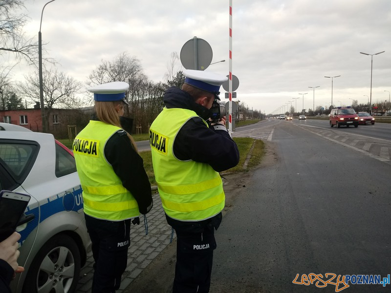 Kontrola prędkości  Foto: KWP w Poznaniu